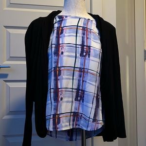 Encircled Black Cardigan / Wrap